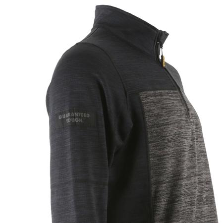 Charlotte-8 DeWALT Charlotte Grey/Black Polyester Women's<BR/> Fleece Work 8