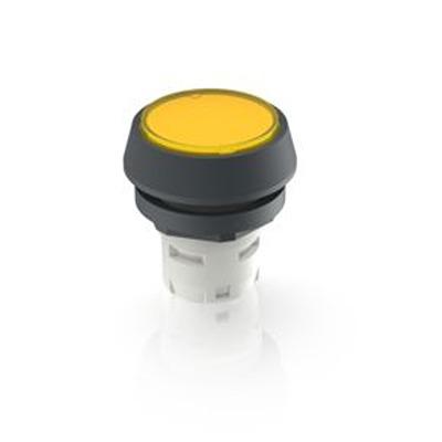 1.65.124.321/1403 RAFI Yellow Push Button LED for Use with Push Buttons