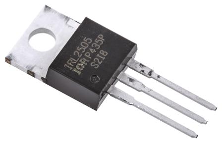 IRL2505PBF Infineon  N-channel MOSFET, 104 A, 55 V LogicFET, 3-Pin TO-220AB