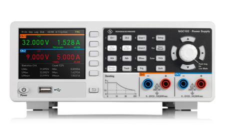 NGC102-G Rohde & Schwarz DC Power Supply for Use with Development Labs, Education, Industrial Environments, Manufacturing - RS