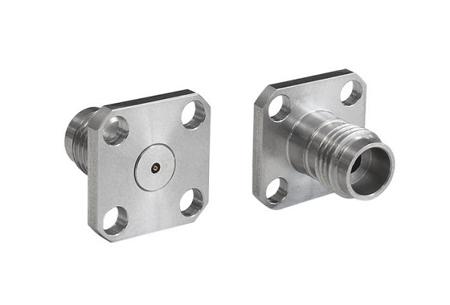 RF240A4JCCADGA Bulgin Male/Female Flange Mount Circular Coaxial Connector, Jack Screw Termination, Straight Body
