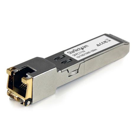 SFPC1110 StarTech.com Cisco Compatible RJ45 Transceiver Module, 10/100/1000Mbit/s