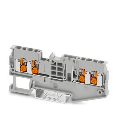 1462727 Phoenix Contact  XT Series Grey, 0.5 to 4mm², 1-Level, Push In Termination