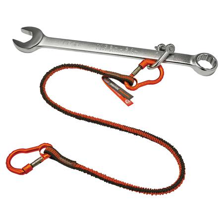 19822 Ergodyne Standard Aluminium, Elastic, Polyester Tool Lanyard Lanyard, 4.5kg Capacity