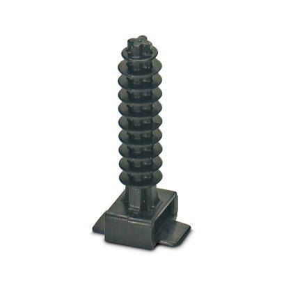 3240710 Phoenix Contact Black Cable Tie Mount 20 mm x 13mm, 9mm Max. Cable Tie Width