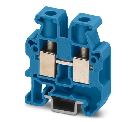 3248039 Phoenix Contact Blue Feed Through Terminal Block, 2-Level, Screw Termination