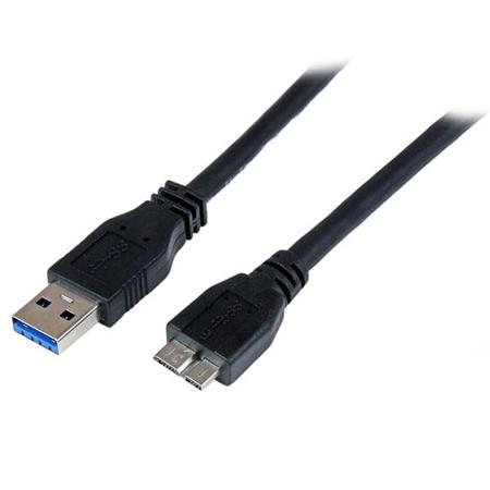 USB3CAUB1M StarTech.com USB 3.0, Male USB A to Male Micro USB B, 5Gbps, 1m