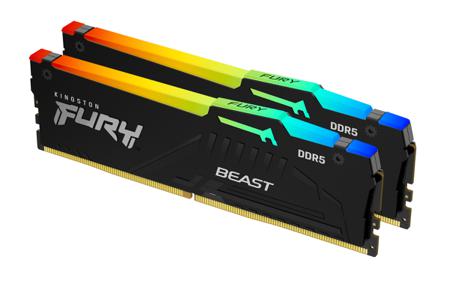 KF560C36BBE2AK2-32 Kingston 32GB (16GB x 2) DDR5 Desktop RAM, 6000MT/s, DIMM, 1.35V