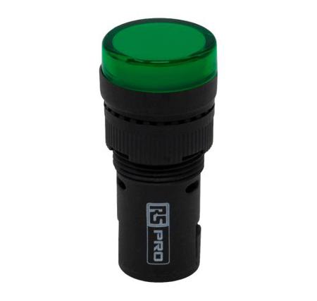 271-7475 RS PRO Green Pilot Light, 24V ac/dc