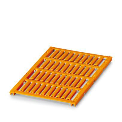 0827577 Phoenix Contact UC-WMCO Slide On Cable Marker, Orange, Pre-printed "Unlabeled", 2.1 → 2.9mm Cable, for