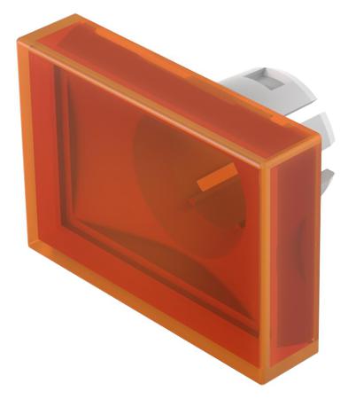 51-903.3 EAO Orange Rectangular Push Button Lens for Use with Push Button