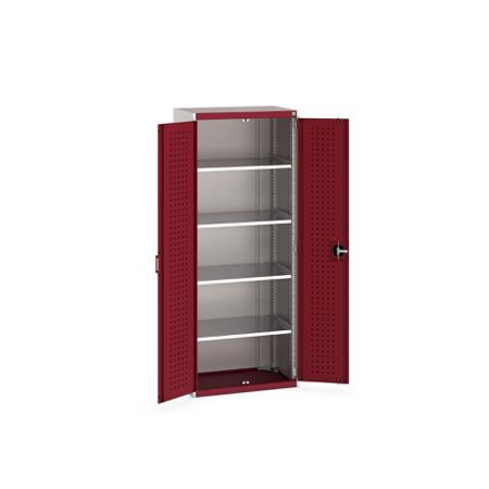 40012084-24V Bott 2 Door Sheet Steel Floor Standing Cupboard, 800 X 525 X 2000mm