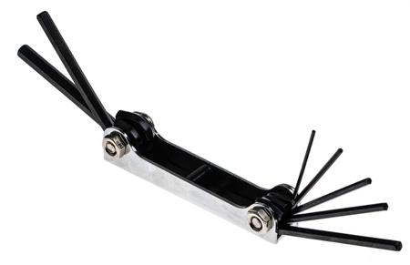 451-8993 RS Pro 7 piece Folding Hex Key Set