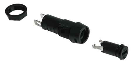 3101.0010 Schurter 16A Panel Mount Fuse Holder for 5 x 20mm Fuse, 1P, 250V ac