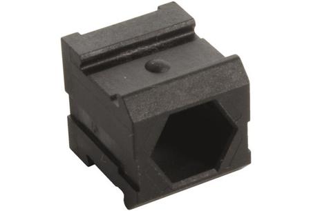 02529000003 HARTING Har-Modular Series Straight PCB Mount PCB Socket, 1-Contact, 1-Row
