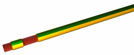 201-0558 Green/Yellow, 10 mm² Hookup & Equipment Wire H07VK Series , 100m