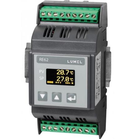 RE62 21100M0 Lumel RE62 DIN Rail Controller, 3 Output, 22 → 60 V dc Supply Voltage