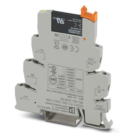 2966773 Phoenix Contact PLC-OSC- 24DC/ 48DC/100/SEN Series Solid State Relay, DIN Rail Mount, 19.2 V dc Load