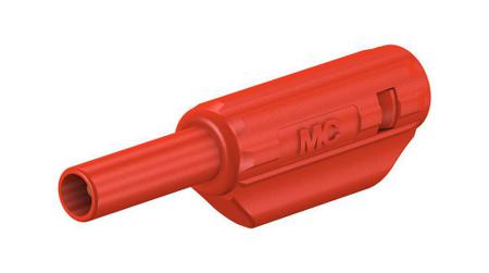 65-9182-22 Multi Contact Red Male Banana Plug - Solder, 600V