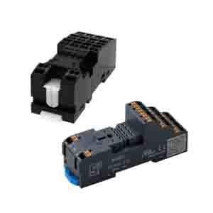 SU4S-21L Idec SU 14 Pin 300V ac DIN Rail Relay Socket, for use with RU4