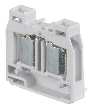 1SNA299513R2600---DB1-5-6-ADO ABB Feed Through Terminal Block, SNA Series , 1.5mm², 1 kV ac, 17.5A, Screw Clamp Termination, Grey