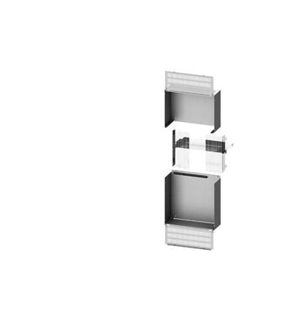 8PQ5000-5BA13 Siemens 8PQ Series Grey Sheet Steel Partition Panel, 2000mm H, 600mm W, 600mm D, for Use with 3WL Air Circuit Breaker
