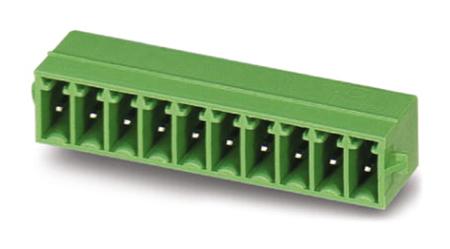 1731811 Phoenix Contact, 3.5mm Pitch, COMBICON MC, 16 Way, Right Angle, Pluggable Terminal Block, Header, Through Hole, Solder