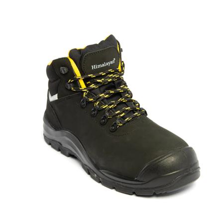 2603BK130 Himalayan 2603 Black Composite Toe Capped Unisex Safety Boots, UK 13, EU 47