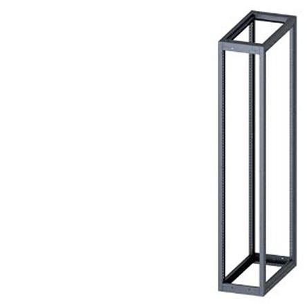 8MF1248-2GS30 Siemens 8MF1 Series Steel Support Frame, 2200mm H, 400mm W, 800mm D, 2200mm L For Use With Standard Empty Enclosure