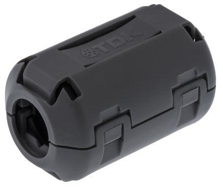 ZCAT2235-1030A TDK Openable Ferrite Sleeve, 28 Dia. 35mm, For EMC Absorption, Apertures: 1, Diameter 10mm