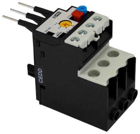 250-8883 RS PRO Thermal Overload Relay 1NC/1NO, 4 A F.L.C, 4 A Contact Rating, 5.4 W, 4000 V ac, RSPROOL12