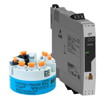 TMT82-NAA2DA1A1AAA1 Endress+Hauser iTEMP TMT82 Temperature Transmitter mV, Ohm, RTD, TC Input, 11 → 42 V dc