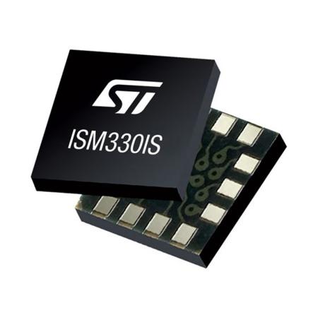 ISM330ISTR STMicroelectronics 3-Axis Surface Accelerometer & Gyroscope 3.6 V 1.71 V, I2C/SPI, LGA-14L, 14-Pin