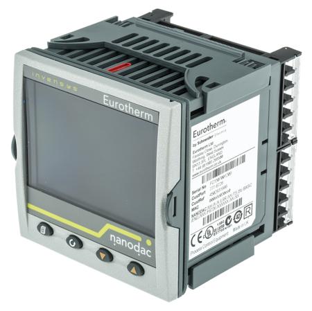 NANODAC/VH/X/X/LRR Eurotherm NANODAC/VH, 4 Input Channels, 3 Output Channels, Graphical Chart Recorder Measures Current, Millivolt,