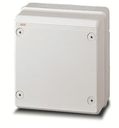 12808--M128080020 ABB Junction Box, IP65, 140mm x 205mm x 220mm