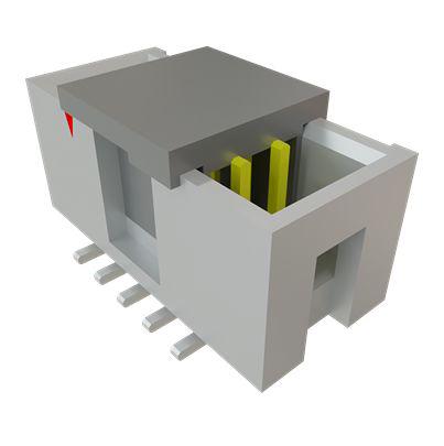 HTST-105-01-F-DV-P-TR Samtec HTST Series Vertical Surface Mount PCB Header, 10 Contact(s), 2.54mm Pitch, 2 Row(s), Shrouded