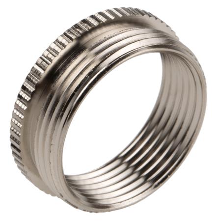 52104260 Lapp Cable Gland Adaptor, M32 Exterior Thread, PG21 Interior Thread, Nickel Plated Brass, SKINDICHT Series