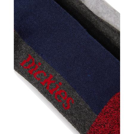 DK0A4XUVAS01 Dickies Black, Grey, Light Grey, Navy Socks
