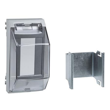 ISM10957 Schneider Electric OptiLine Silver Cable Trunking, W72 mm x D90mm, L45mm, Aluminium