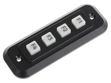 3K042102 Storm IP54 4 Key Polymer Keypad