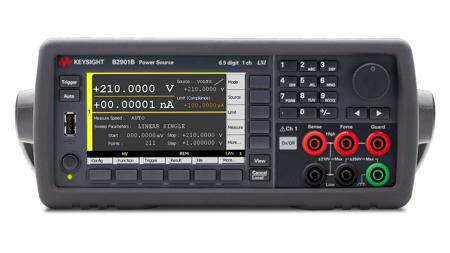 B2901B Keysight Technologies B2900B Series Source Meter, 1 μV → 210 V, 1-Channel, 31.8 W Output