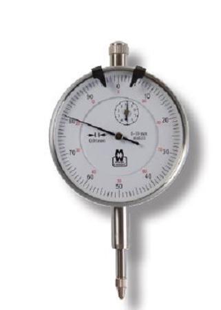MW400-06 Moore & Wright  Dial Indicator, 0 → 10 mm Measurement Range, 0.01 mm Resolution , ±0.016 mm Accuracy