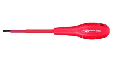 RND-550-00391 RND Slotted Slotted, SL4 Tip, 100 mm Blade, VDE/1000V, 222 mm Overall