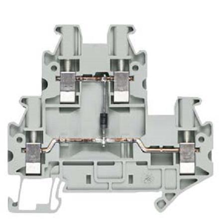 8WH1020-5AF00 Siemens 8WH Series Grey Din Rail Terminal, 2.5mm², 2-Level, Screw Termination, CSA