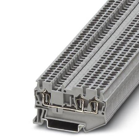 3031128 Phoenix Contact  ST 21.5-TWIN Series Grey, 1.5mm², 3-Level