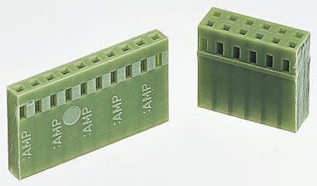 925369-7 TE Connectivity AMPMODU Mod IV, 2.54mm Pitch, 7 Way, 1 Row Female Connector Housing