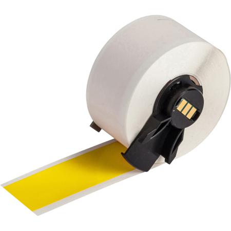 M6C-1000-595-YL Brady B-595 Yellow Label, 25.40mm Width, 1 Qty