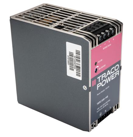 TSPC-240-148 TRACOPOWER DIN Rail Power Supply - 100 → 120 V, 220 → 240 V Input Voltage, 48V Output Voltage, 5A Output