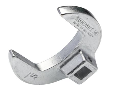02500064 STAHLWILLE 540 A Series Crow Foot Crow Foot Spanner, 59 mm, 1/4in Insert, Chrome Plated Finish