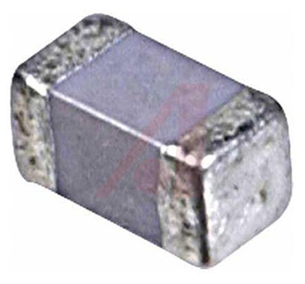 06031A5R6CAT2A EPCOS 5.6pF Multilayer Ceramic Capacitor MLCC 100V dc ±0.25pF C0G Dielectric 0603 (1608M) SMD, Max. Temp. +125°C